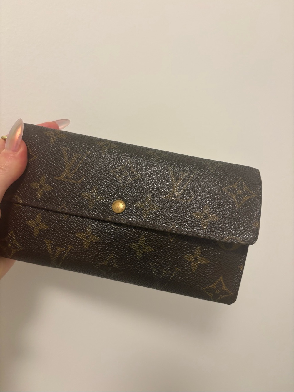 Louis Vuitton Monogram‎ Continental Wallet - Dark Brown with Gold Hardware